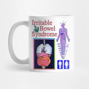 Irritable Bowel Syndrome - 90's 2000's Y2K CGI 3D Video Game Graphics PooCore Mug